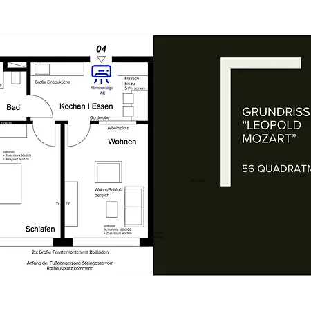 Apartament Goldenkey-suites - Luxury 'leopold Mozart' - 3 - Air Conditioning - Prime Location Rathausplatz *